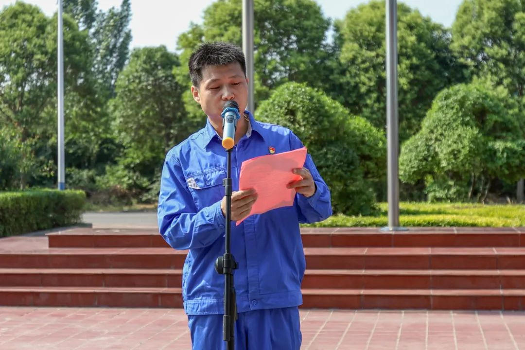 砥砺奋进 生生不“熄”——焦作jdpay钱包举行升国旗仪式